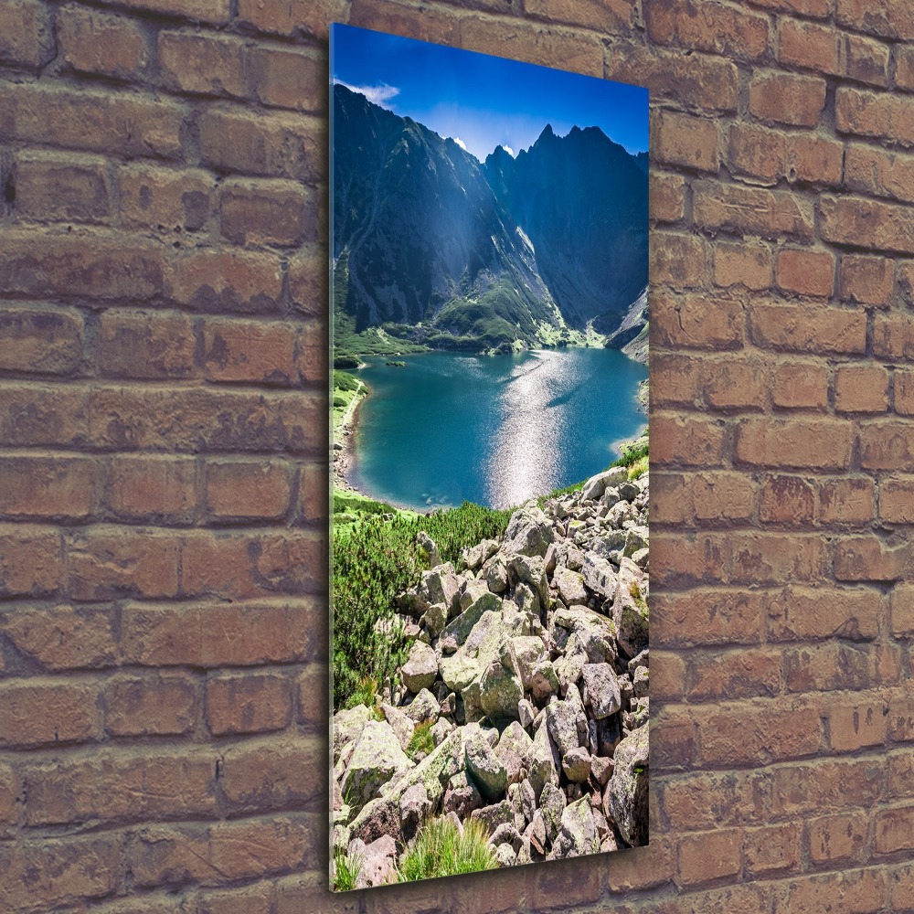 Acrylic wall art Czarny Staw Tatry