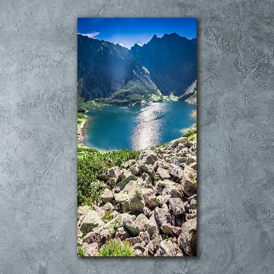 Acrylic wall art Czarny Staw Tatry