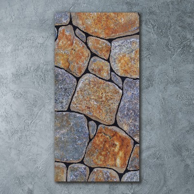 Print on acrylic Background stones