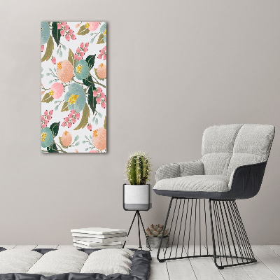 Acrylic glass print Spring flowers