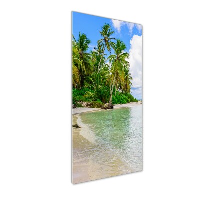 Wall art acrylic Tropical beach