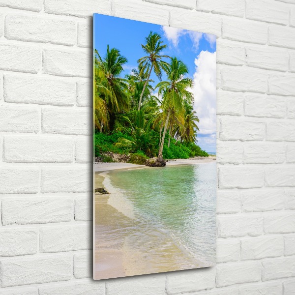 Wall art acrylic Tropical beach