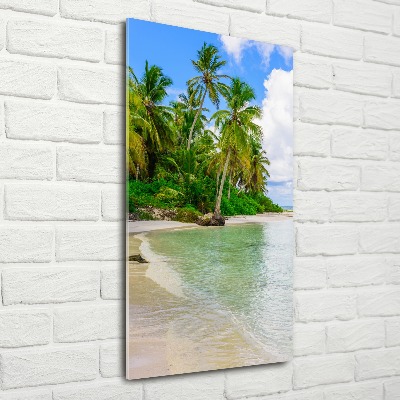 Wall art acrylic Tropical beach