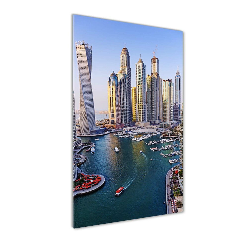 Print on acrylic Bay of Dubai