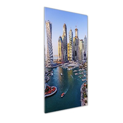 Print on acrylic Bay of Dubai