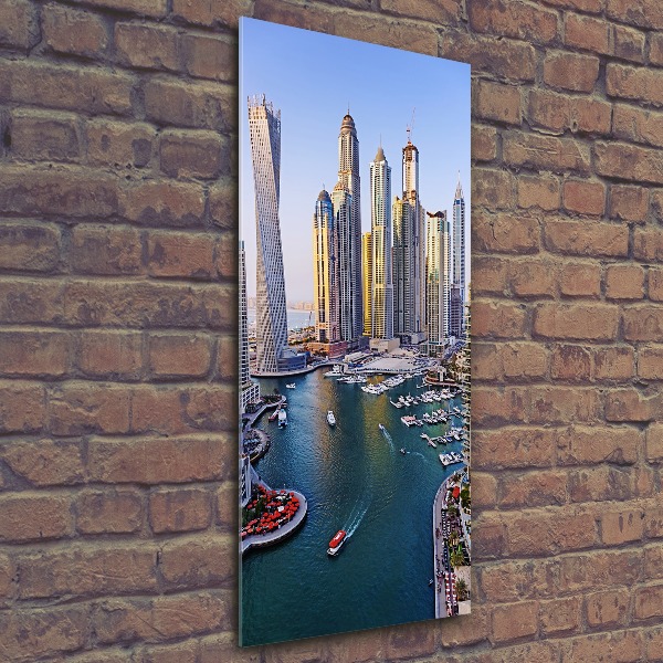 Print on acrylic Bay of Dubai