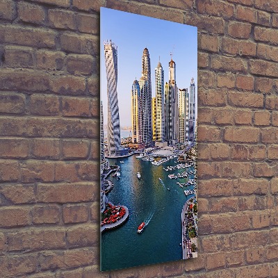 Print on acrylic Bay of Dubai