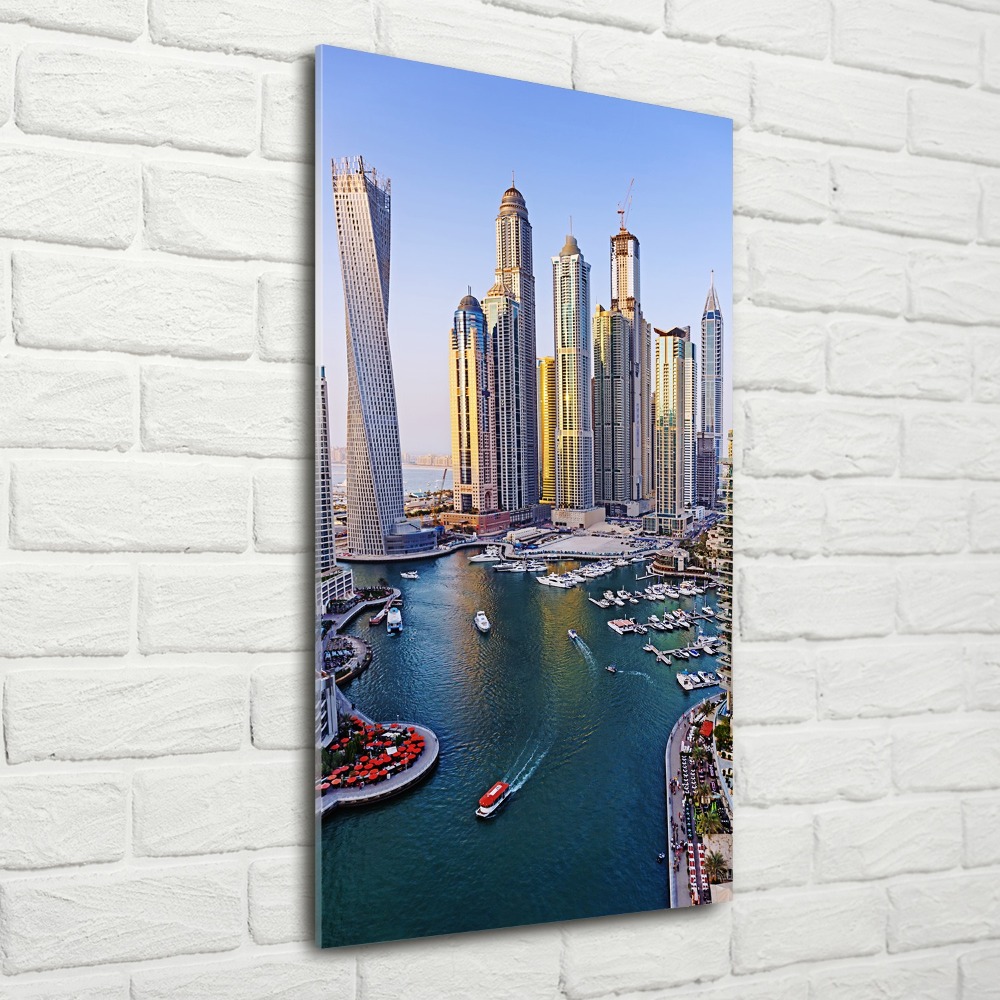 Print on acrylic Bay of Dubai