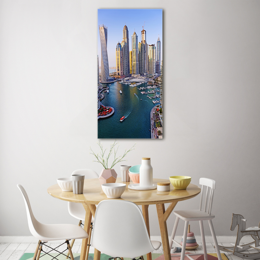 Print on acrylic Bay of Dubai