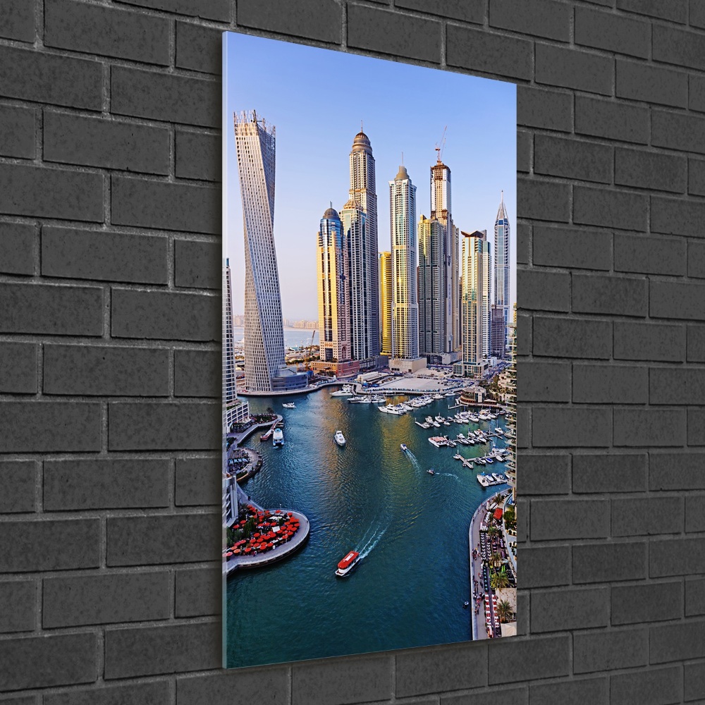 Print on acrylic Bay of Dubai