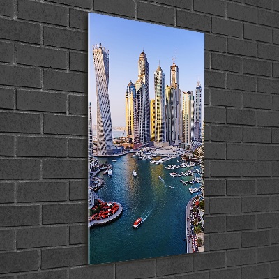 Print on acrylic Bay of Dubai