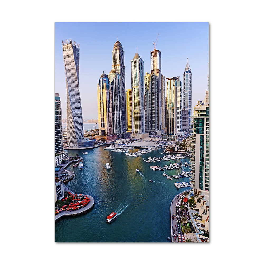 Print on acrylic Bay of Dubai