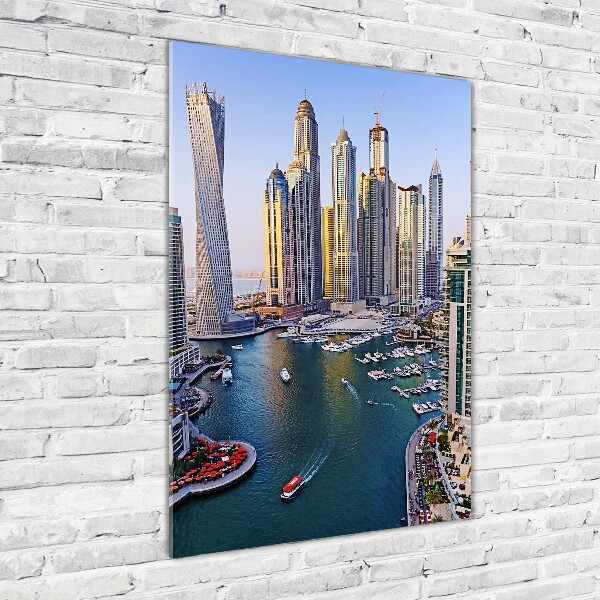 Print on acrylic Bay of Dubai