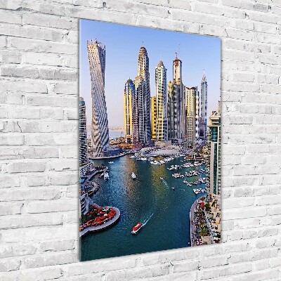 Print on acrylic Bay of Dubai