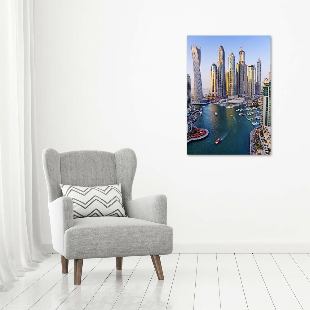 Print on acrylic Bay of Dubai