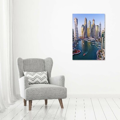 Print on acrylic Bay of Dubai