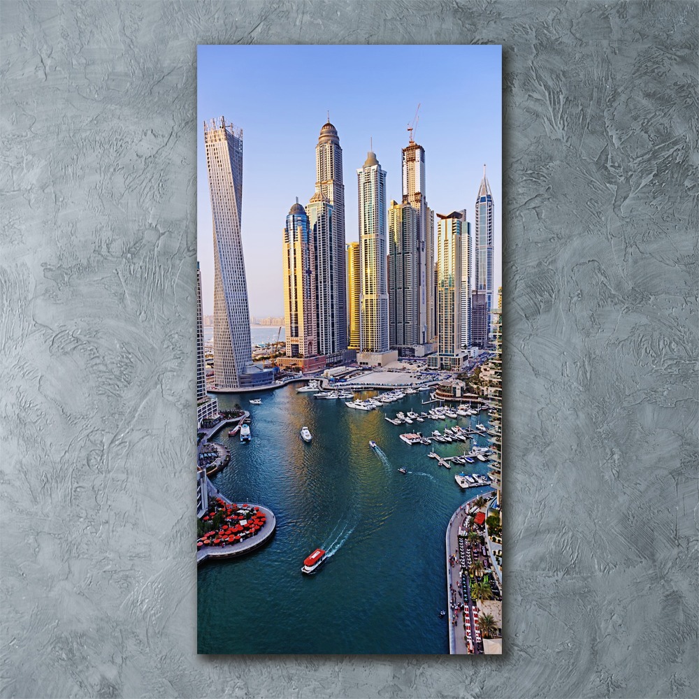 Print on acrylic Bay of Dubai