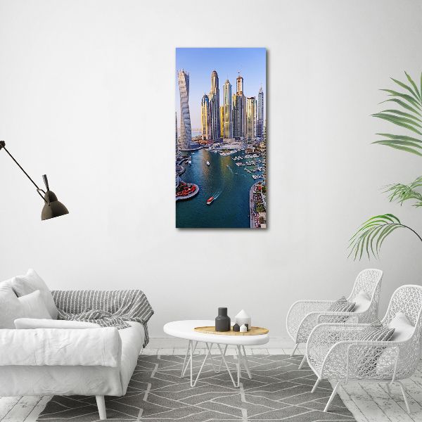 Print on acrylic Bay of Dubai