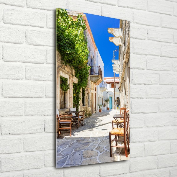 Acrylic print Island of Naxos Greece