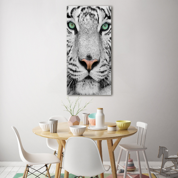 Print on acrylic White Tiger