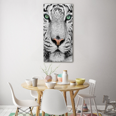 Print on acrylic White Tiger