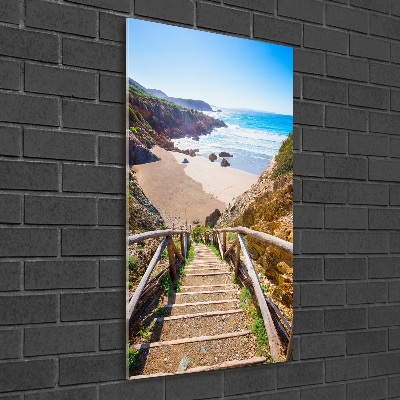 Wall art acrylic Path to the beach