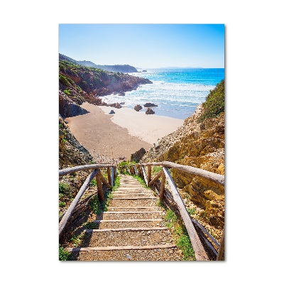 Wall art acrylic Path to the beach