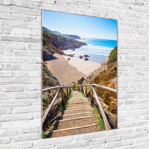 Wall art acrylic Path to the beach