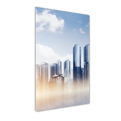 Acrylic wall art Skyscrapers