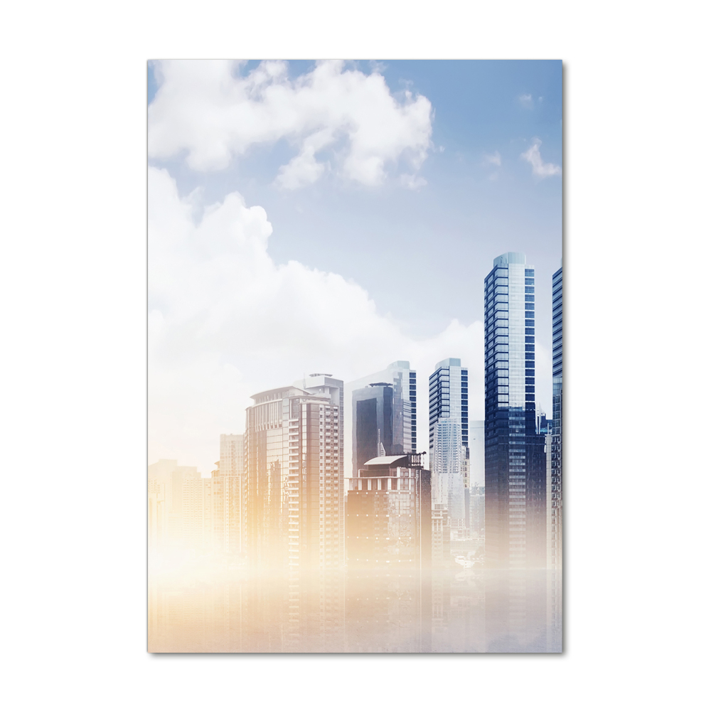 Acrylic wall art Skyscrapers