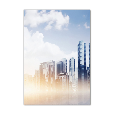 Acrylic wall art Skyscrapers