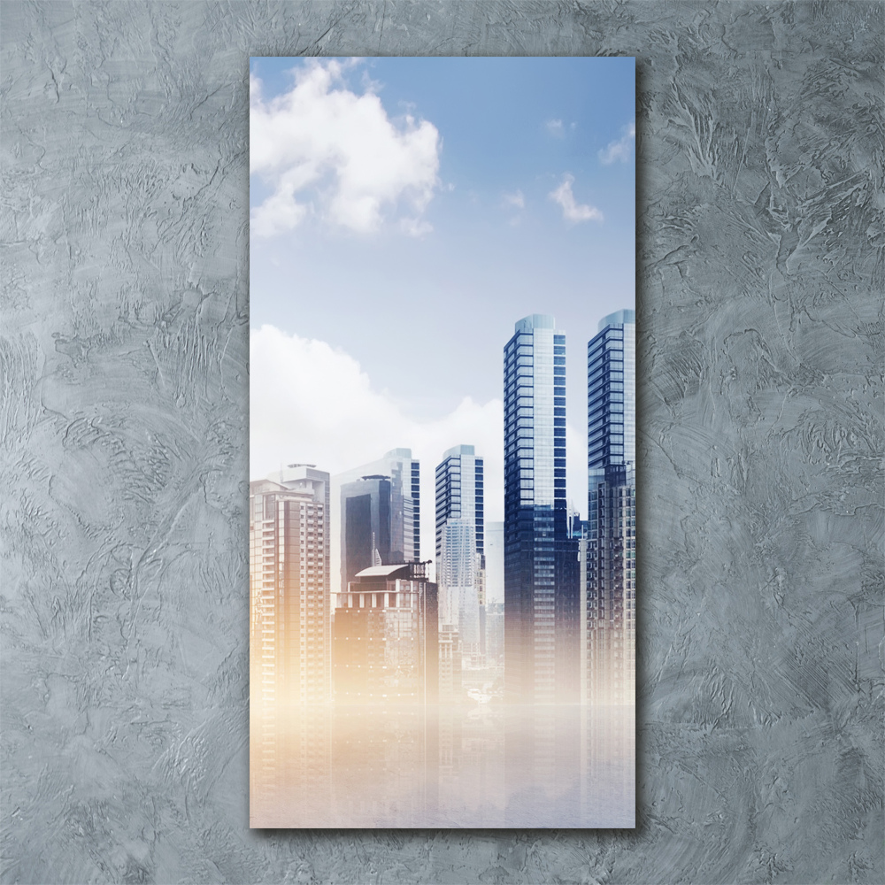 Acrylic wall art Skyscrapers