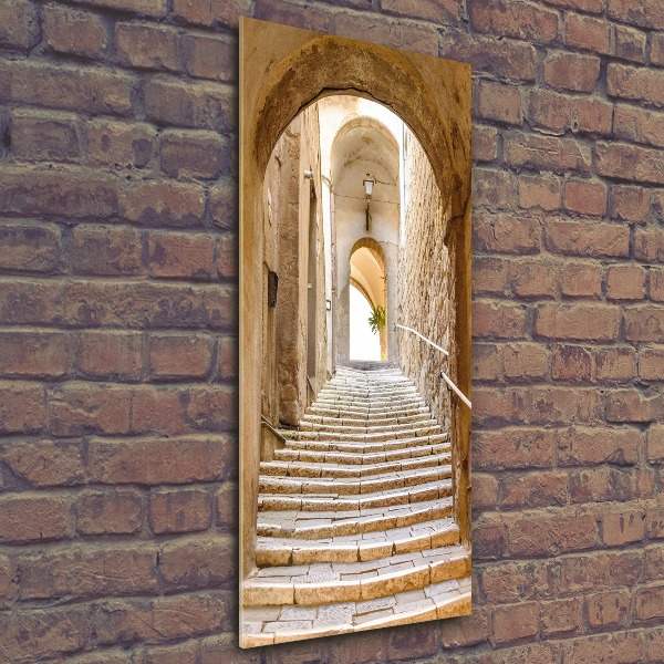 Print on acrylic glass Narrow streets