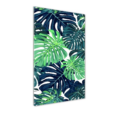 Print on acrylic Tropical leaves