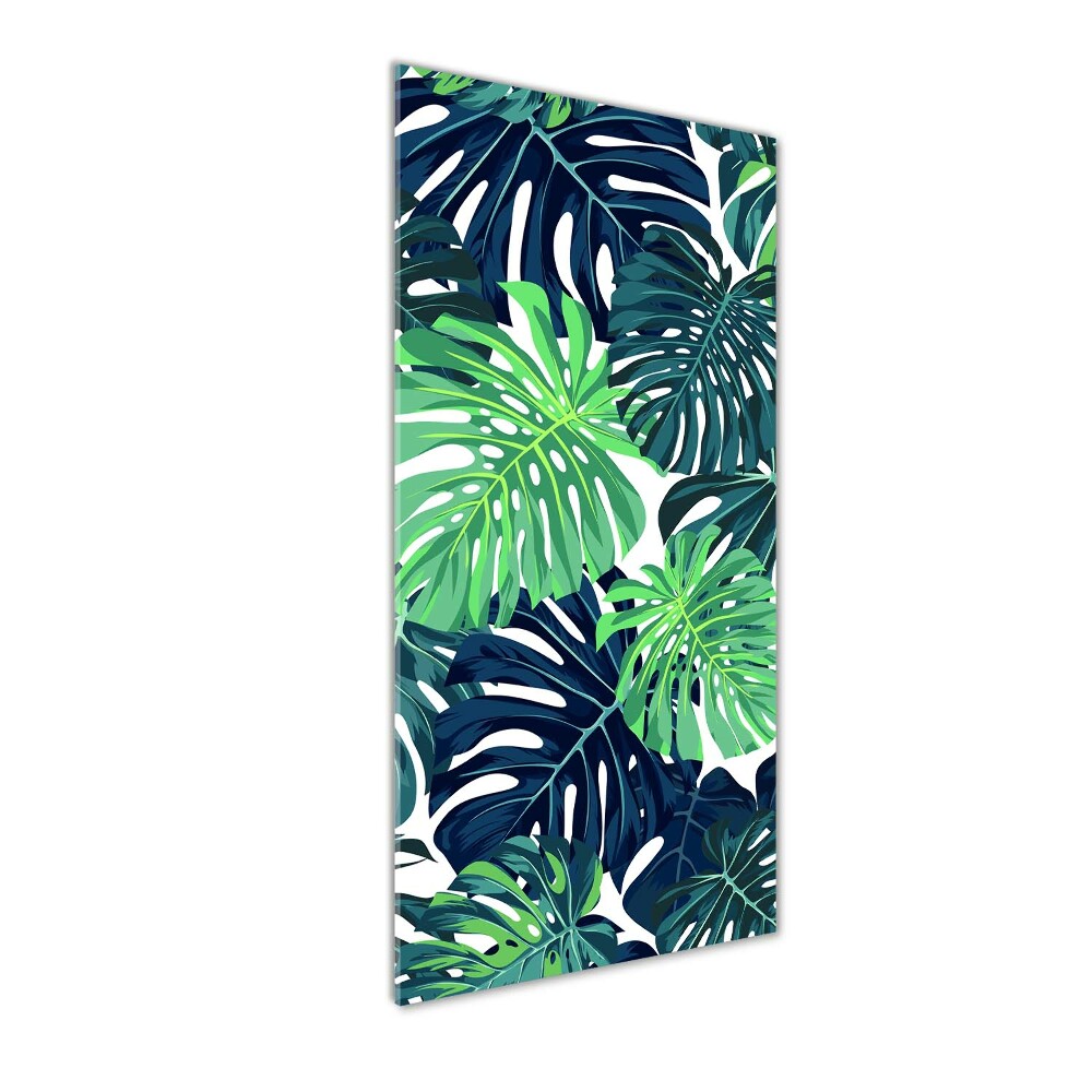 Print on acrylic Tropical leaves