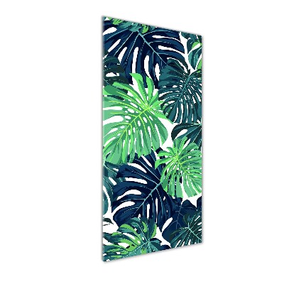 Print on acrylic Tropical leaves