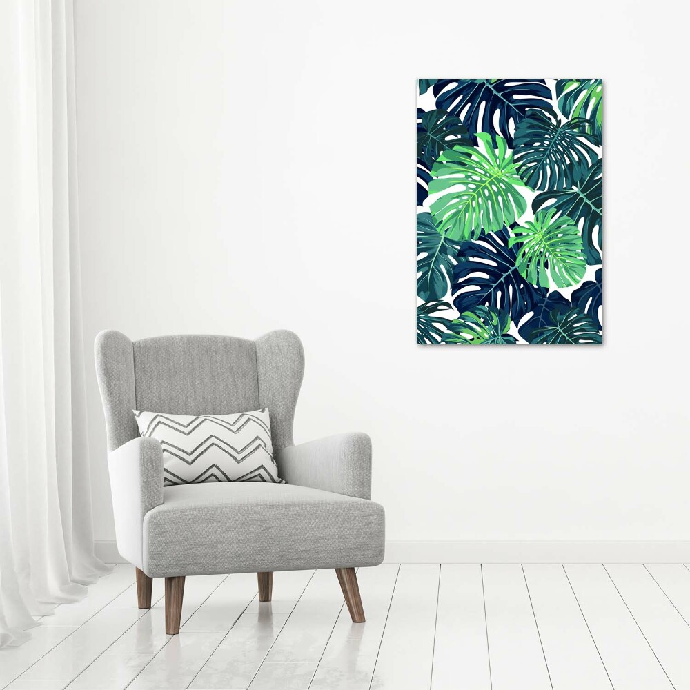 Print on acrylic Tropical leaves