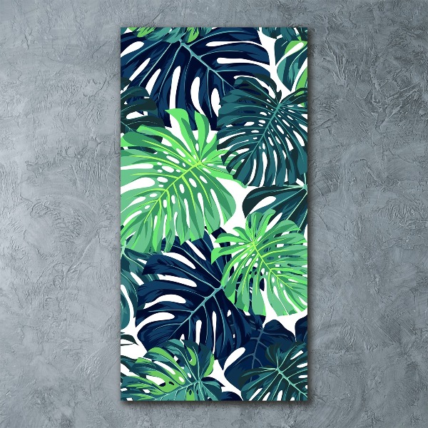 Print on acrylic Tropical leaves