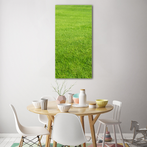 Print on acrylic green grass