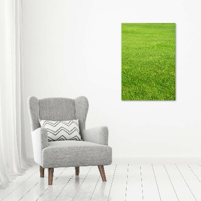 Print on acrylic green grass