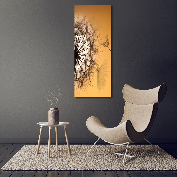 Acrylic wall art Dandelion