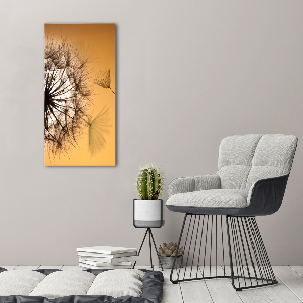 Acrylic wall art Dandelion