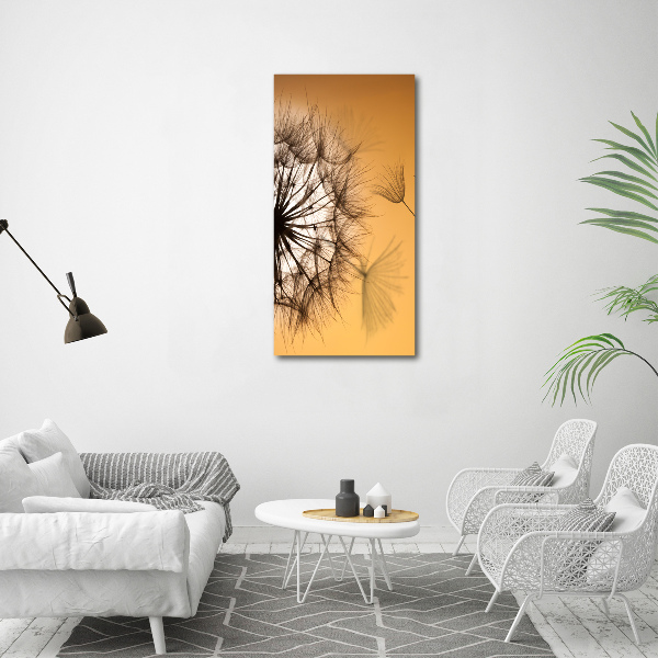 Acrylic wall art Dandelion