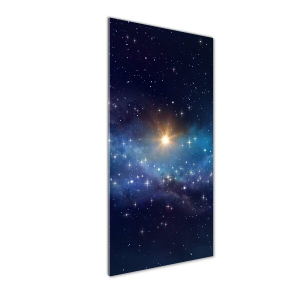 Acrylic wall art Starry sky