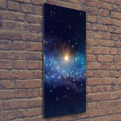 Acrylic wall art Starry sky