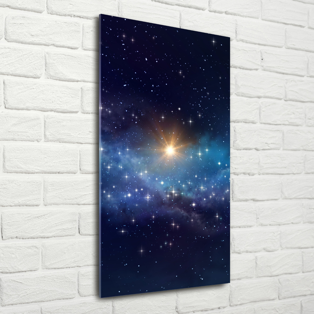 Acrylic wall art Starry sky