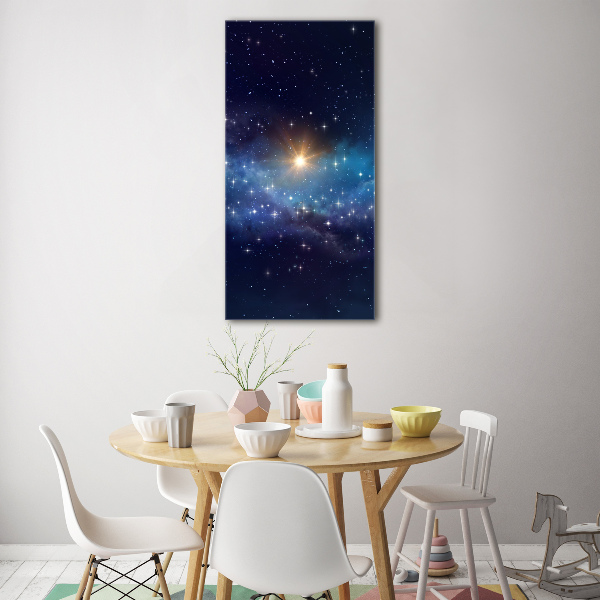 Acrylic wall art Starry sky