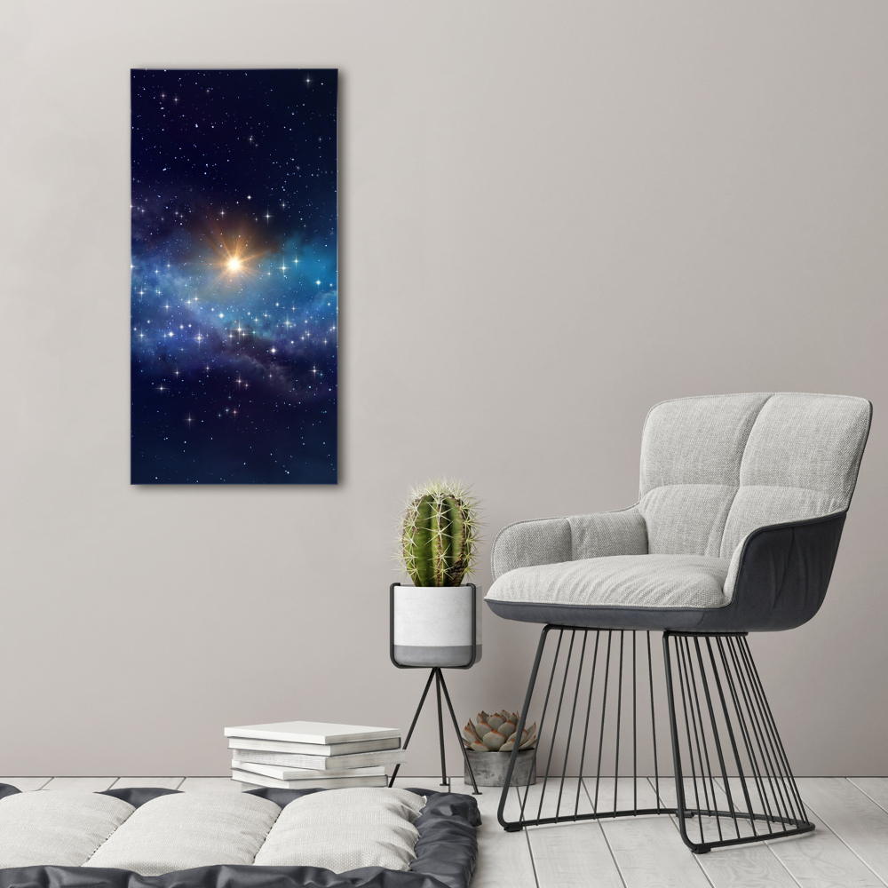 Acrylic wall art Starry sky