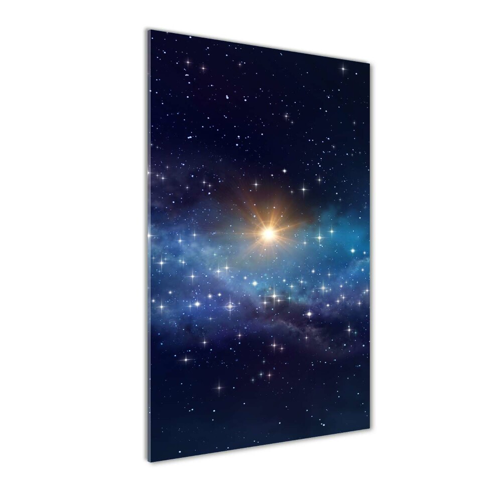 Acrylic wall art Starry sky