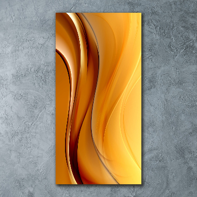 Acrylic wall art Wave abstraction